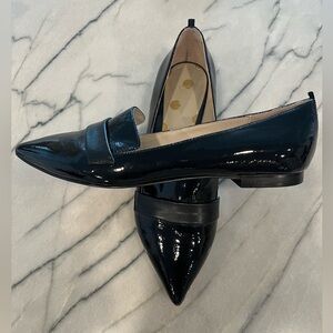 Boden Black Patent Loafers
